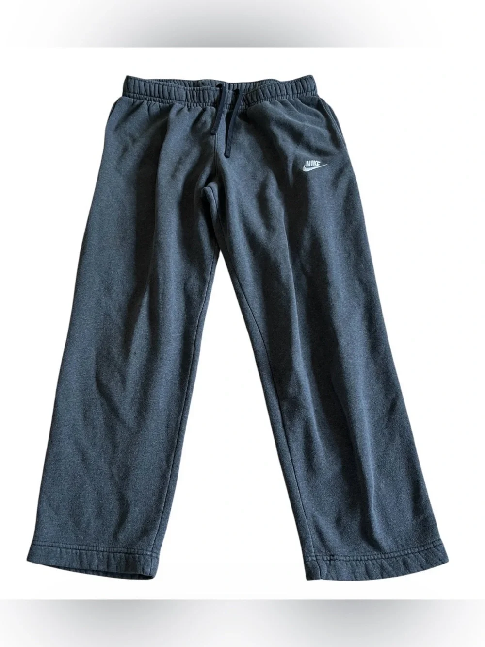 Nike Mens Sportswear Club Fleece Sweatpants Large Charcoal Gray Jogger Active - Picture 2 of 8